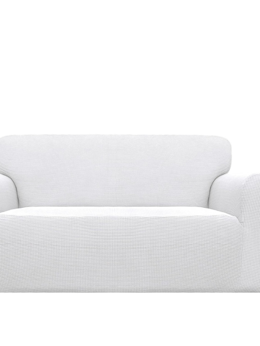 NWT White Quilted Sofa or Loveseat Cover